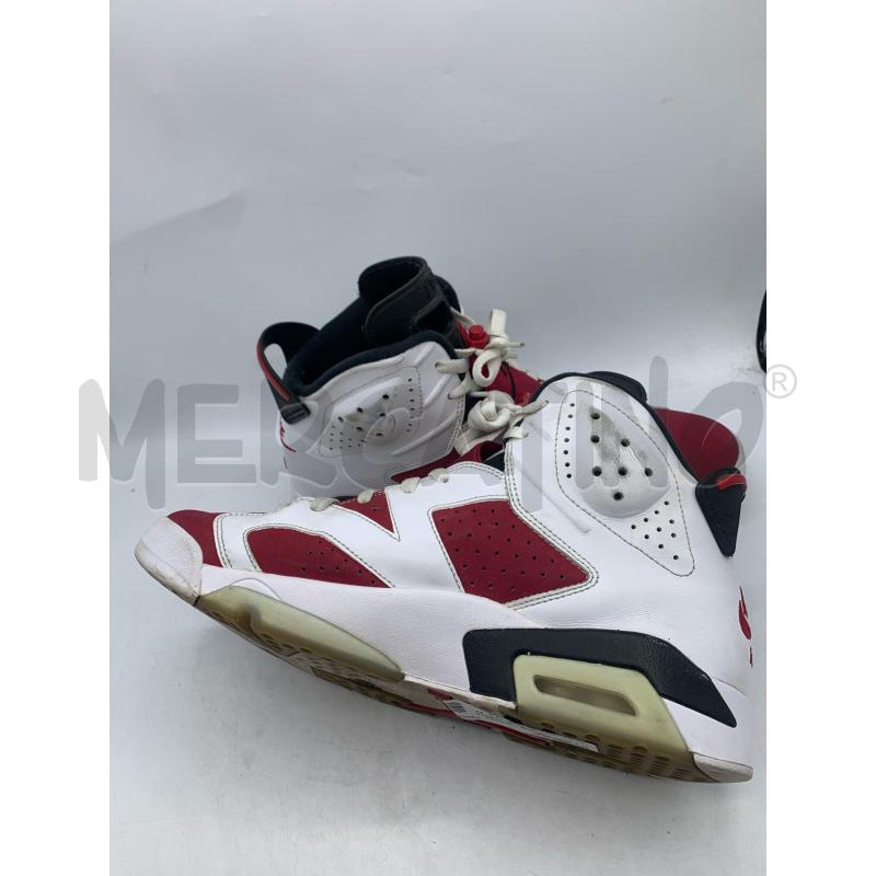 SCARPE UOMO AIR JORDAN 6 BIANCO ROSSO | Mercatino dell'Usato Roma re di roma 3