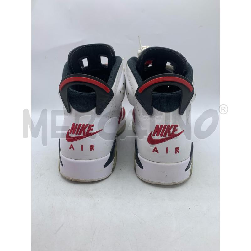 SCARPE UOMO AIR JORDAN 6 BIANCO ROSSO | Mercatino dell'Usato Roma re di roma 4