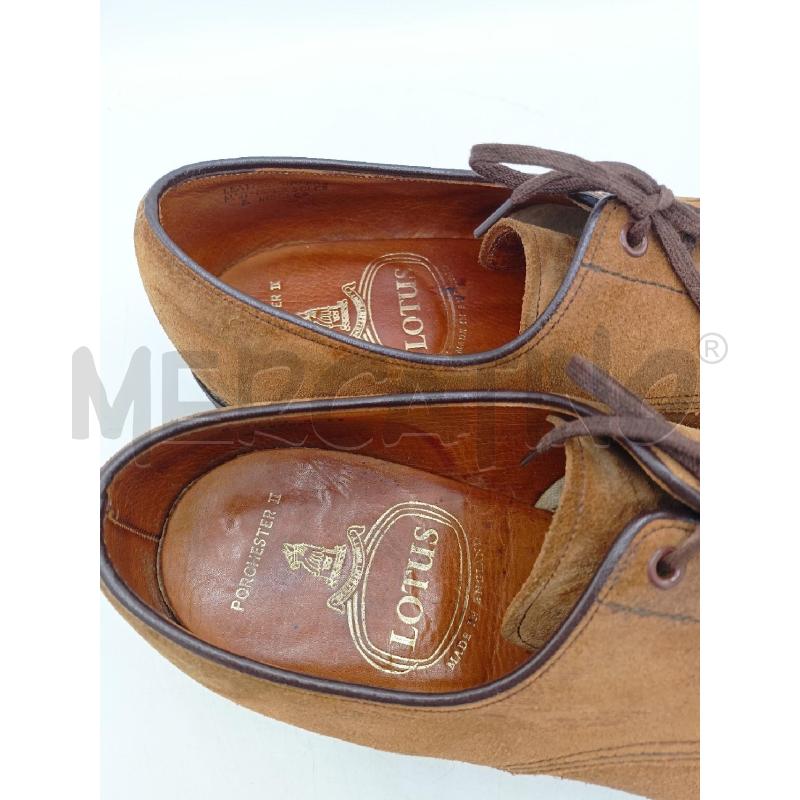 SCARPE UOMO LOTUS PELLE ESTERNO SUEDE MARRONE  | Mercatino dell'Usato Roma re di roma 4