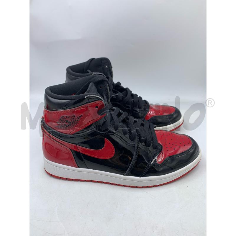 SCARPE UOMO NIKE JORDAN ROSS NERE VERNICE | Mercatino dell'Usato Roma re di roma 2