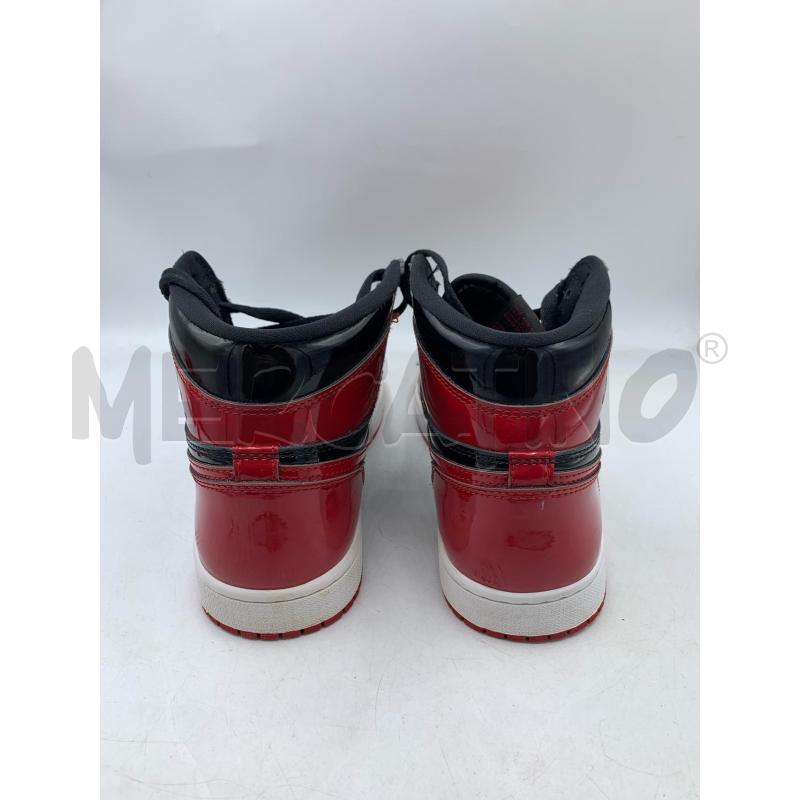 SCARPE UOMO NIKE JORDAN ROSS NERE VERNICE | Mercatino dell'Usato Roma re di roma 3