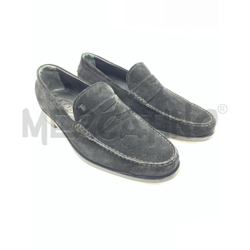 SCARPE UOMO TODS NERO SCAMOSCIATO | Mercatino dell'Usato Roma re di roma 1