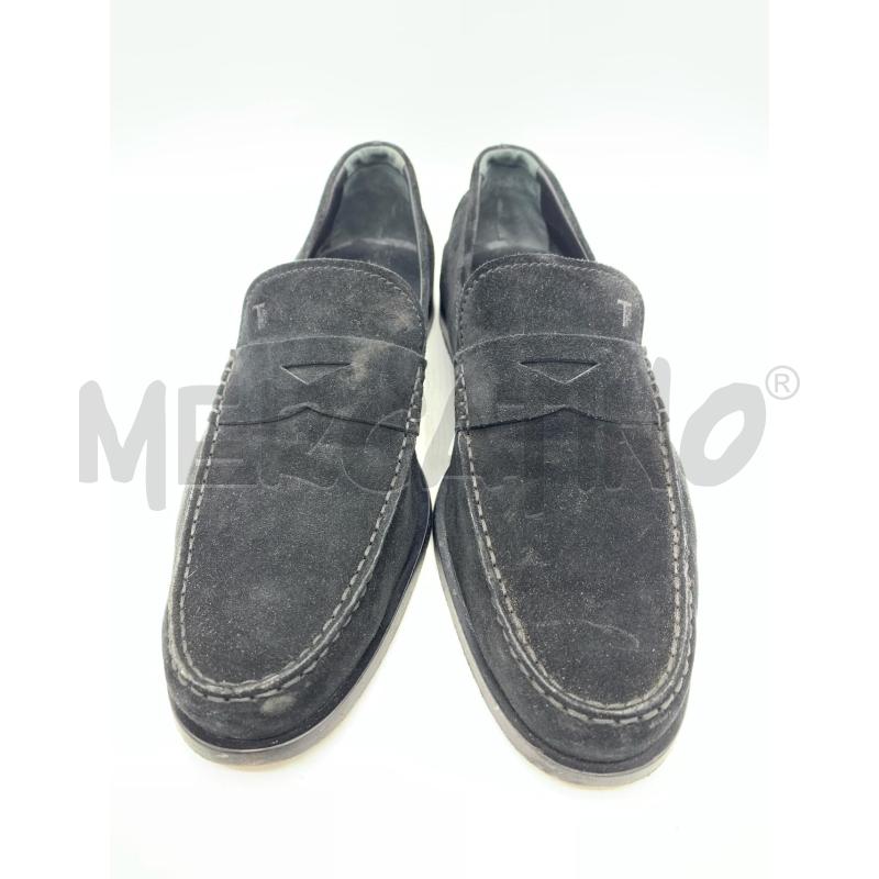 SCARPE UOMO TODS NERO SCAMOSCIATO | Mercatino dell'Usato Roma re di roma 2