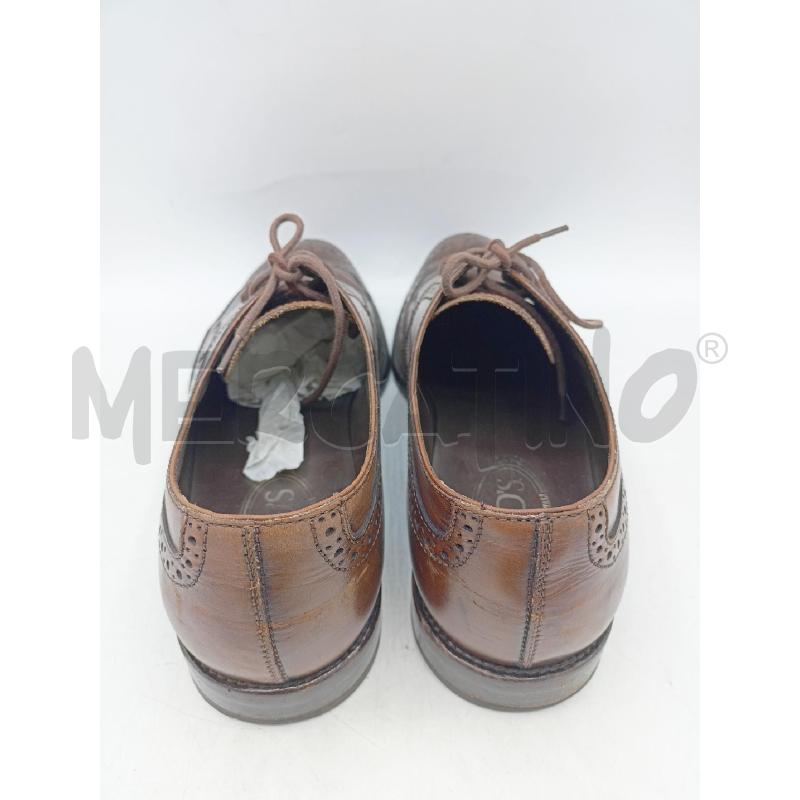 SCARPE UOMO TOD'S MARRONI RICAMATI | Mercatino dell'Usato Roma re di roma 4