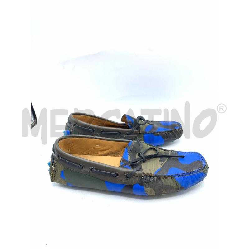 SCARPE UOMO VALENTINO GARAVANI CAMOUFLAGE BLU VERD | Mercatino dell'Usato Roma re di roma 2