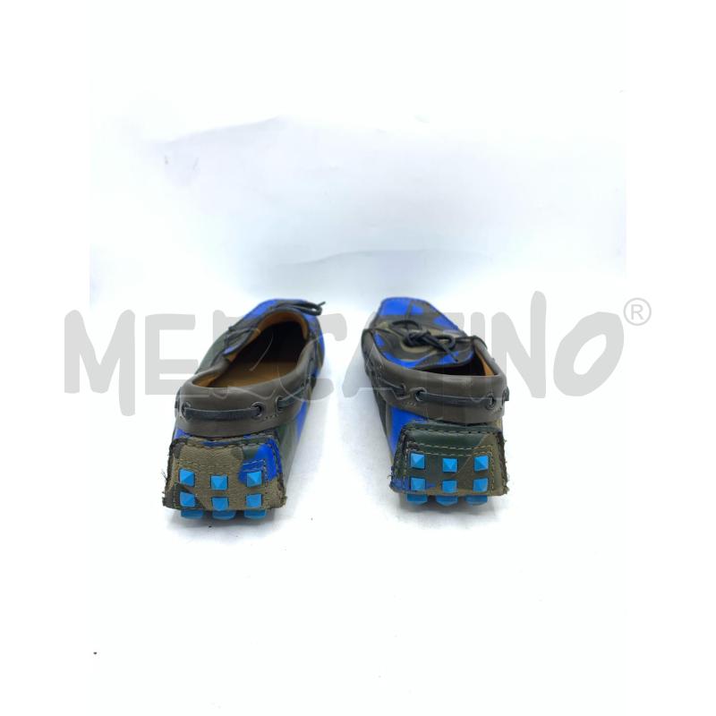SCARPE UOMO VALENTINO GARAVANI CAMOUFLAGE BLU VERD | Mercatino dell'Usato Roma re di roma 3