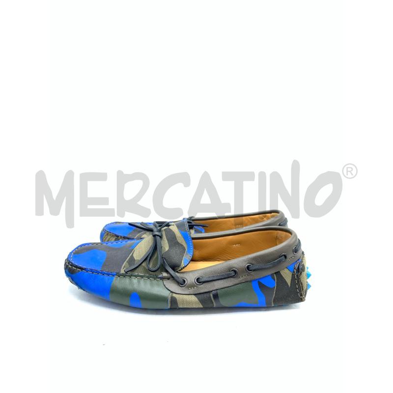 SCARPE UOMO VALENTINO GARAVANI CAMOUFLAGE BLU VERD | Mercatino dell'Usato Roma re di roma 4