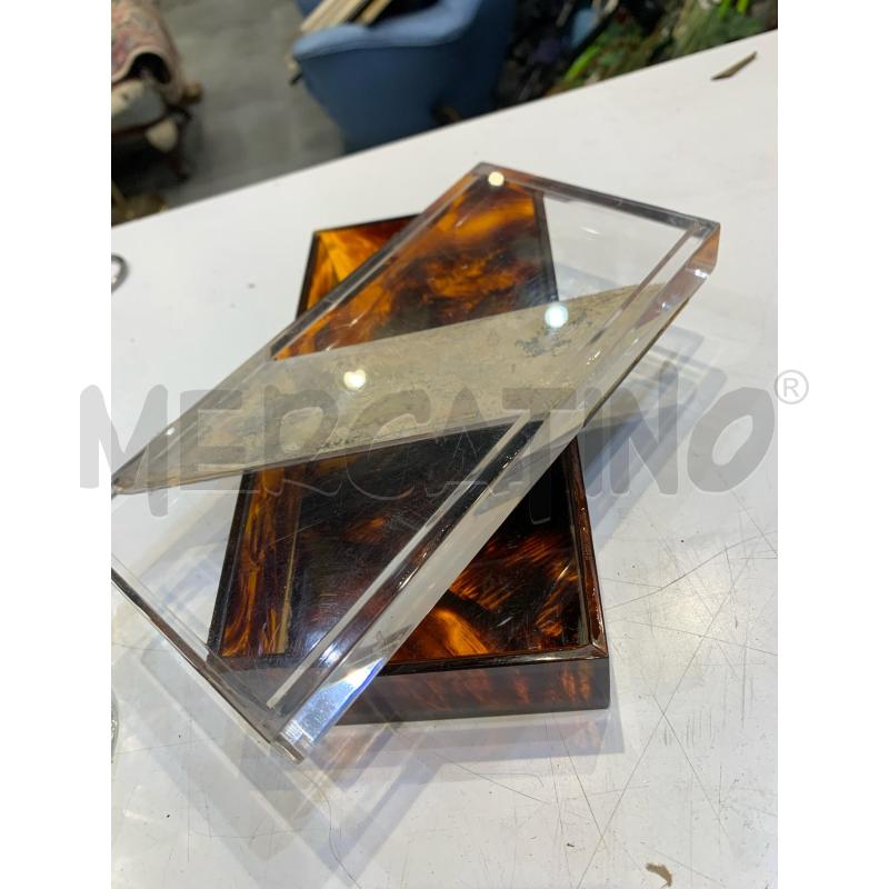 SCATOLA DIOR '70 ACRILICO EFF TARTARUGA | Mercatino dell'Usato Roma re di roma 4