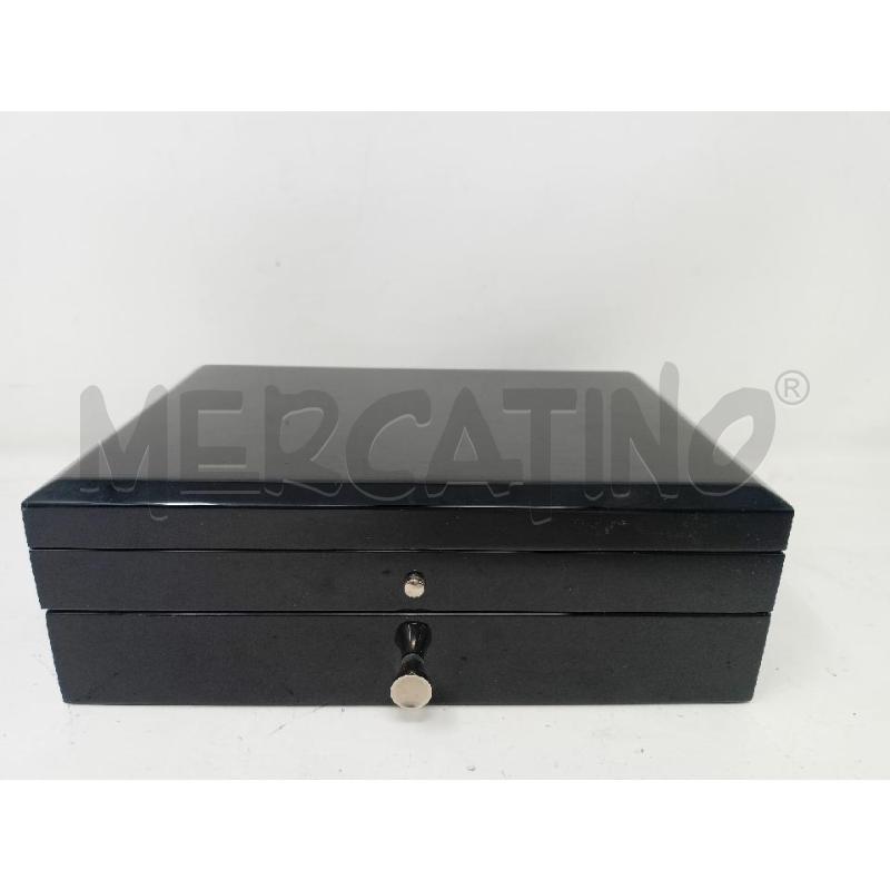 SCATOLA DUNHILL LACCATA NERA CASSETTO | Mercatino dell'Usato Roma re di roma 2