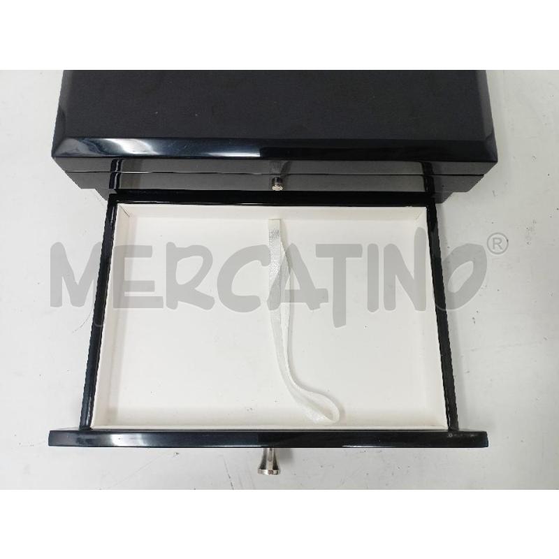 SCATOLA DUNHILL LACCATA NERA CASSETTO | Mercatino dell'Usato Roma re di roma 3