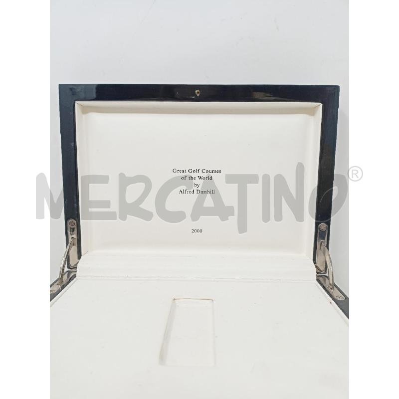 SCATOLA DUNHILL LACCATA NERA CASSETTO | Mercatino dell'Usato Roma re di roma 4