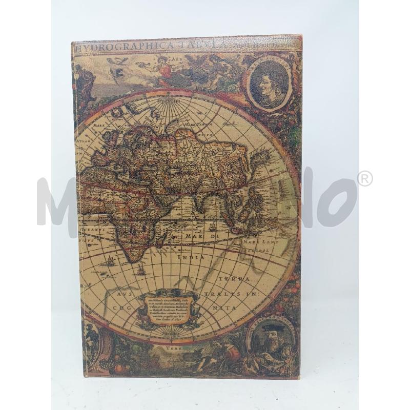 SCATOLA FORMA LIBRO INTERNO VELLUTO MARRONE  | Mercatino dell'Usato Roma re di roma 3