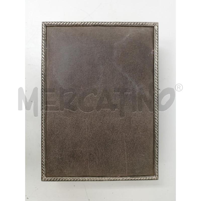 SCATOLA JORDAN CUOIO BORDO SHEFFIELD RETTANGOLARE MARRONE | Mercatino dell'Usato Roma re di roma 2