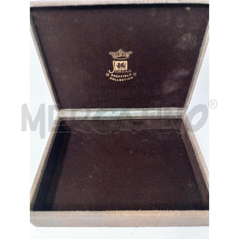 SCATOLA JORDAN CUOIO BORDO SHEFFIELD RETTANGOLARE MARRONE | Mercatino dell'Usato Roma re di roma 4