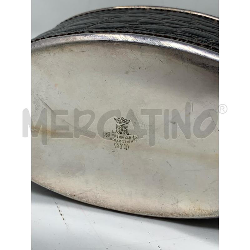 SCATOLA JORDAN OVALE CUOIO EFF COCCO SHEFFIELD | Mercatino dell'Usato Roma re di roma 3