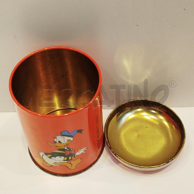 SCATOLA LATTA VINTAGE BARATTOLO PORTAPENNE DISNEY PAPERINO QUI QUO QUA | Mercatino dell'Usato Roma re di roma 5
