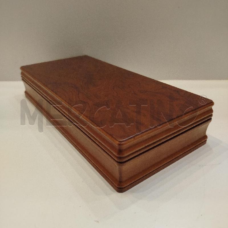 SCATOLA MODIANO IN LEGNO CON CARTE PER CANASTA | Mercatino dell'Usato Roma re di roma 4