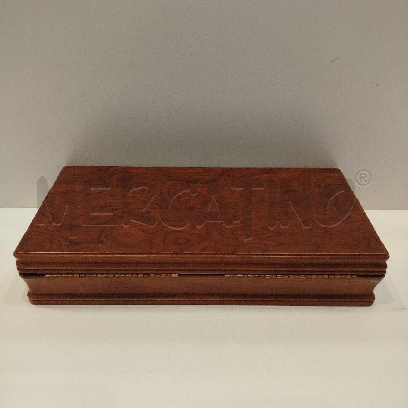 SCATOLA MODIANO IN LEGNO CON CARTE PER CANASTA | Mercatino dell'Usato Roma re di roma 5