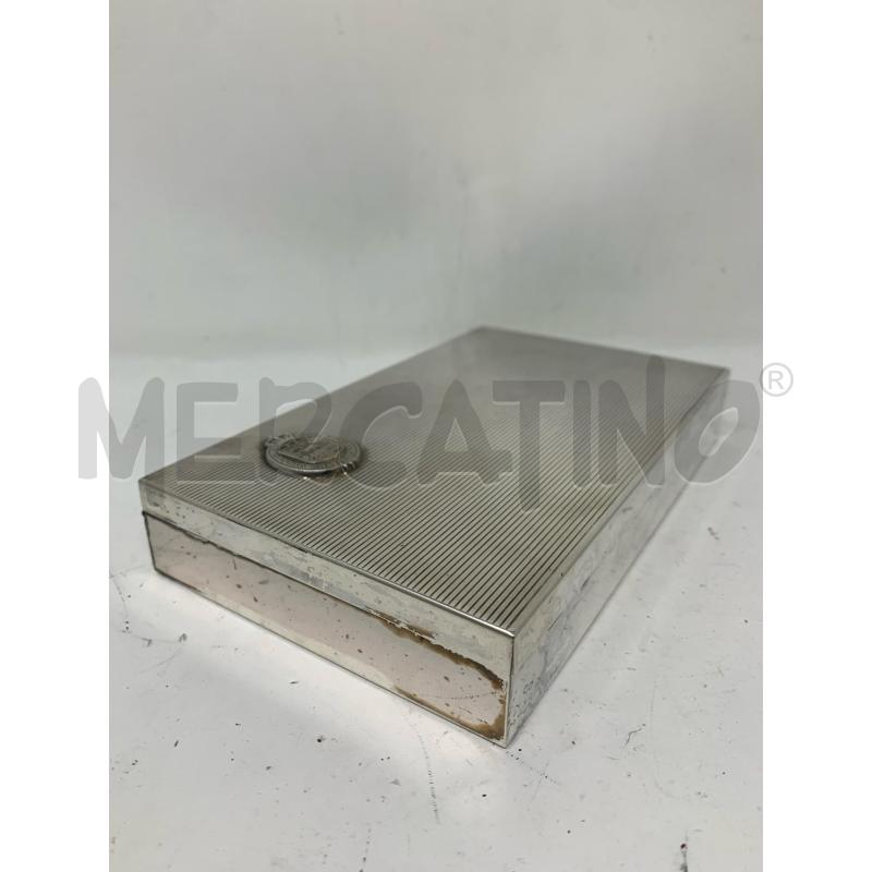 SCATOLA SILVER PLATED RIGHINE STEMMA CORONA | Mercatino dell'Usato Roma re di roma 5