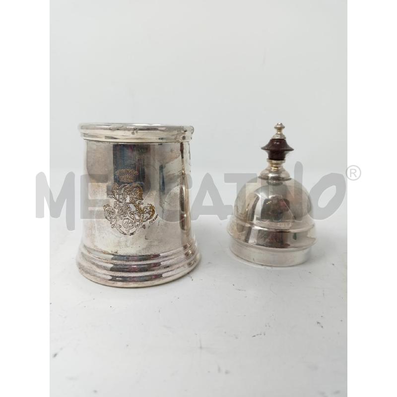 SCATOLINA JORDAN SHEFFIELD BASE TONDA STEMMA TAPPO DEC MARRONE | Mercatino dell'Usato Roma re di roma 2