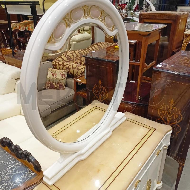 SCRIVANIA BIANCA 2 SP PIANO MARMO CON SPECC | Mercatino dell'Usato Roma re di roma 5