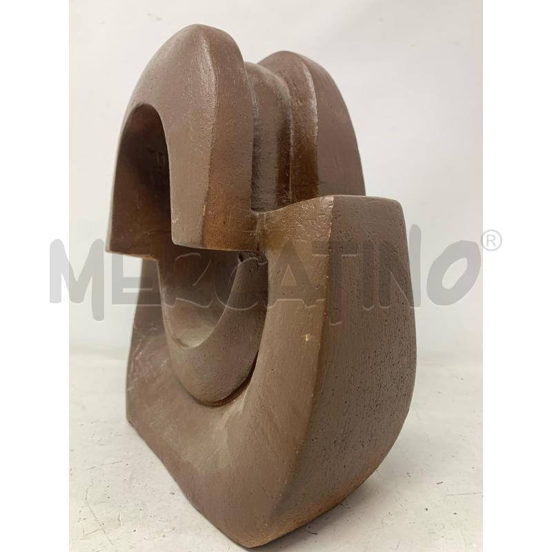 SCULTURA CERAMICA AD ANELLO INFORMALE  | Mercatino dell'Usato Roma re di roma 3