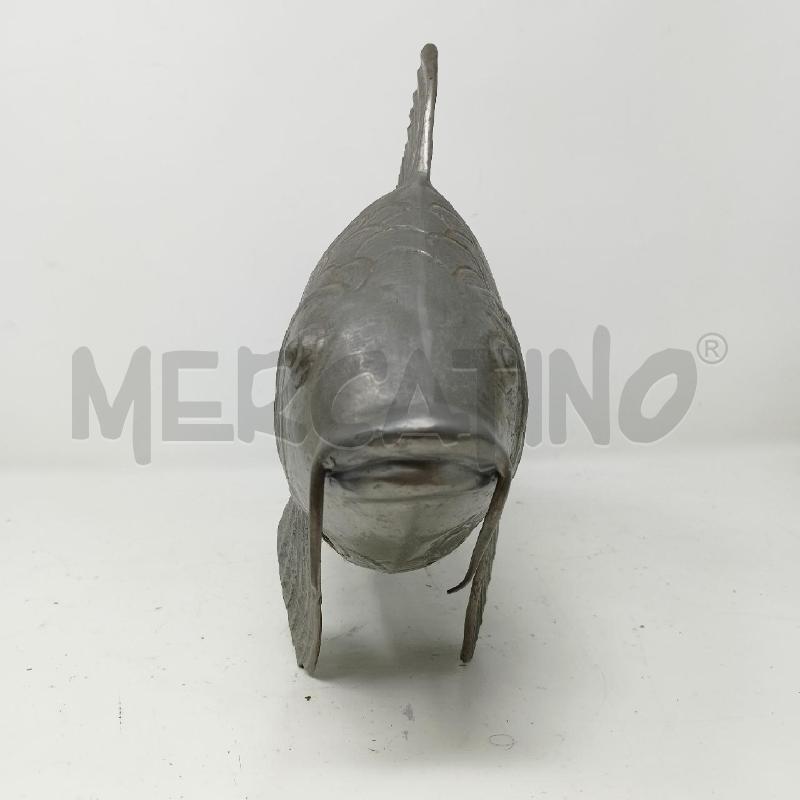 SCULTURA PELTRO CARPA  | Mercatino dell'Usato Roma re di roma 2