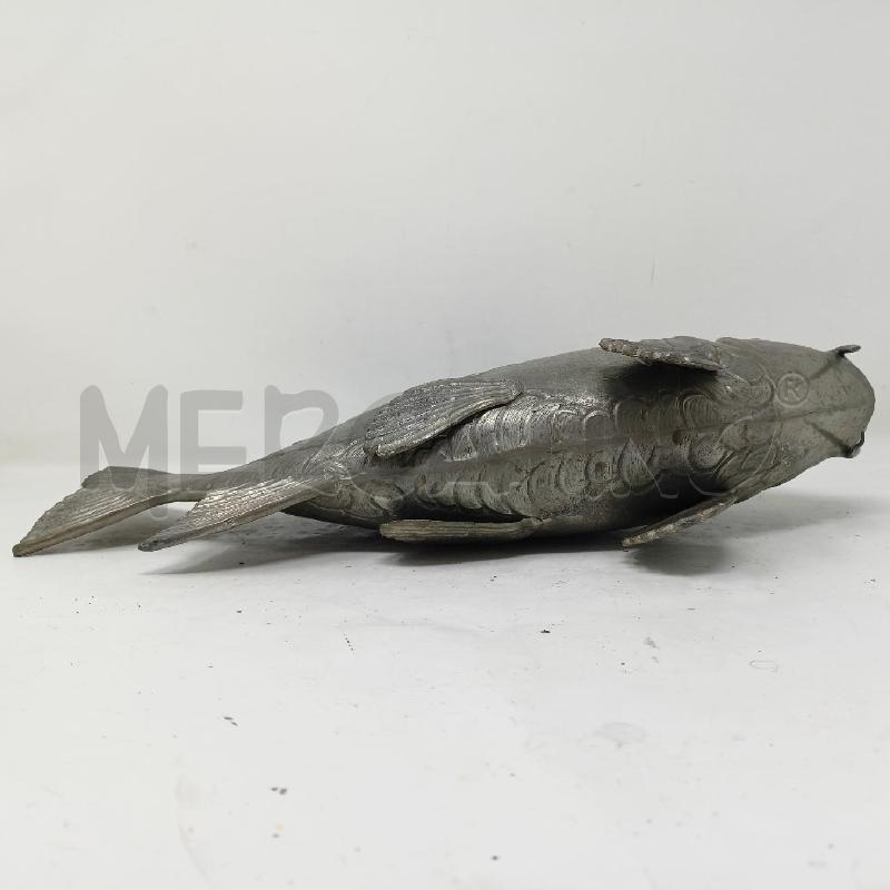 SCULTURA PELTRO CARPA  | Mercatino dell'Usato Roma re di roma 4