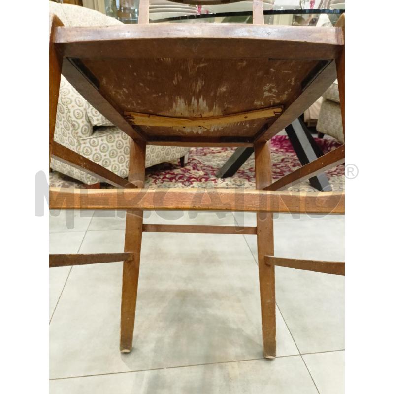 SEDIA LEGNO ANNI 20 | Mercatino dell'Usato Roma re di roma 5