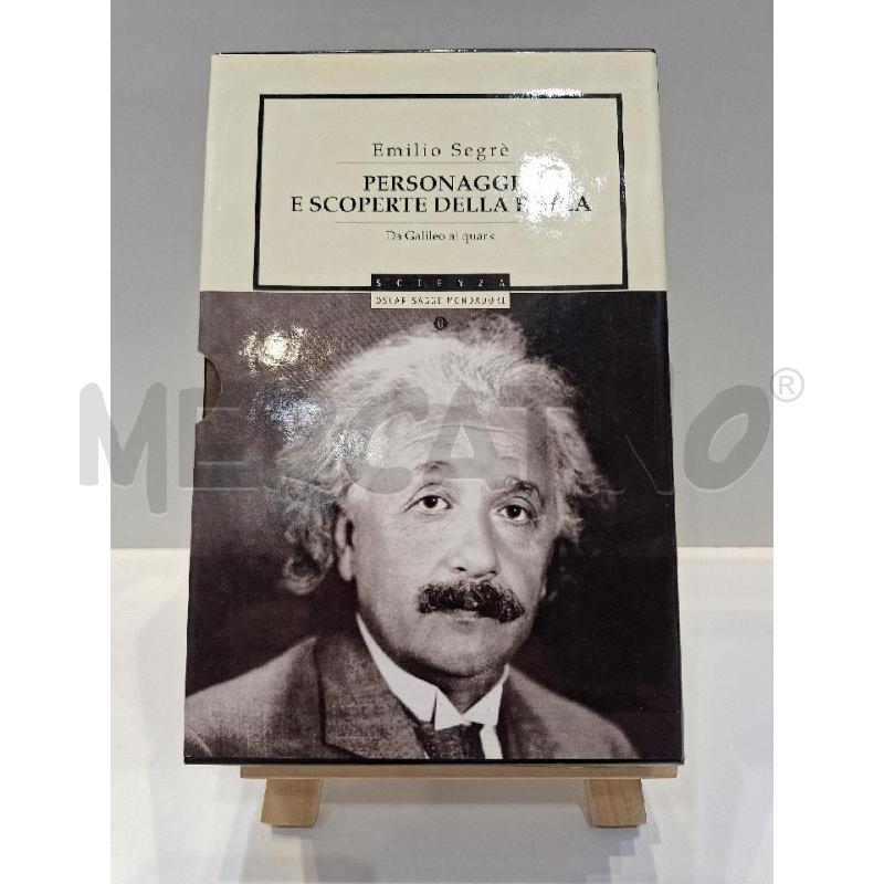 SEGRÈ PERSONAGGI E SCOPERTE DELLA FISICA DUE VOLUMI | Mercatino dell'Usato Roma re di roma 3