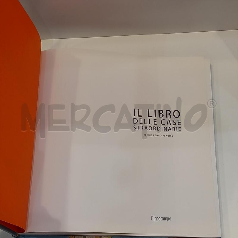 SEIJI YOSHIDA IL LIBRO DELLE CASE STRAORDINARIE  | Mercatino dell'Usato Roma re di roma 3
