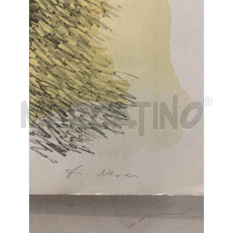 SERIGRAFIA 2 DONNE BENDATA DEC GIALLI AZZURRI | Mercatino dell'Usato Roma re di roma 2