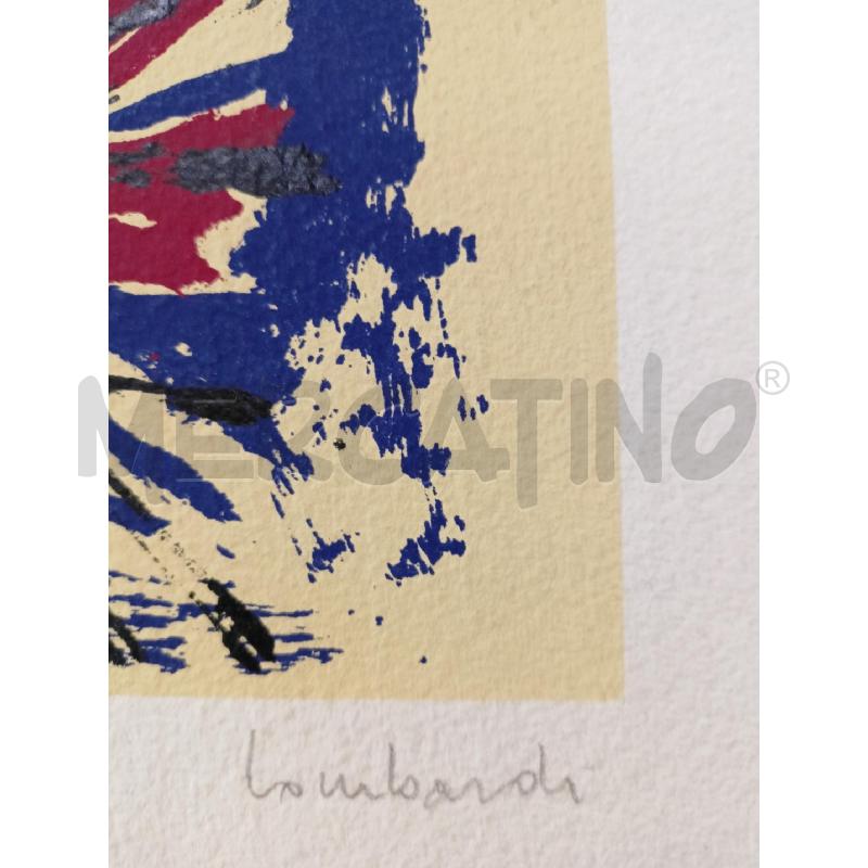SERIGRAFIA BASE GIALLA CHIARA  DEC BLU ROSSI NEI PDA  | Mercatino dell'Usato Roma re di roma 2