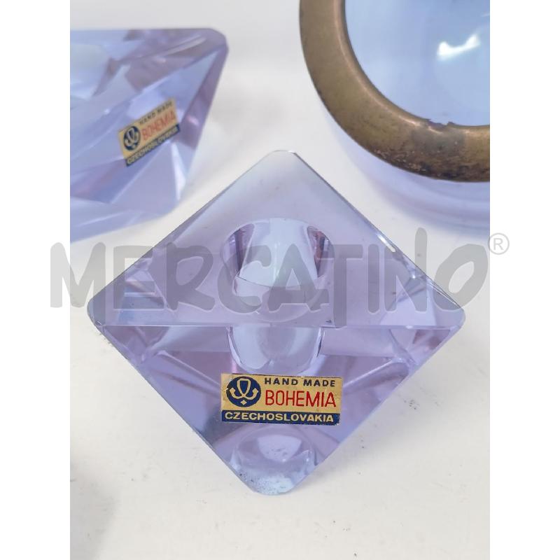 SETA DA FUMO BOHEMIA VIOLA CRISTALLO  | Mercatino dell'Usato Roma re di roma 2