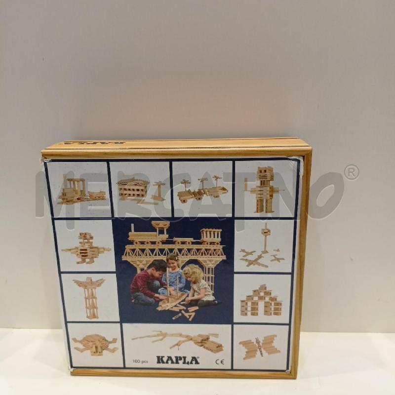 SET 100 PEZZI KAPLA COSTRUZIONI IN LEGNO | Mercatino dell'Usato Roma re di roma 1