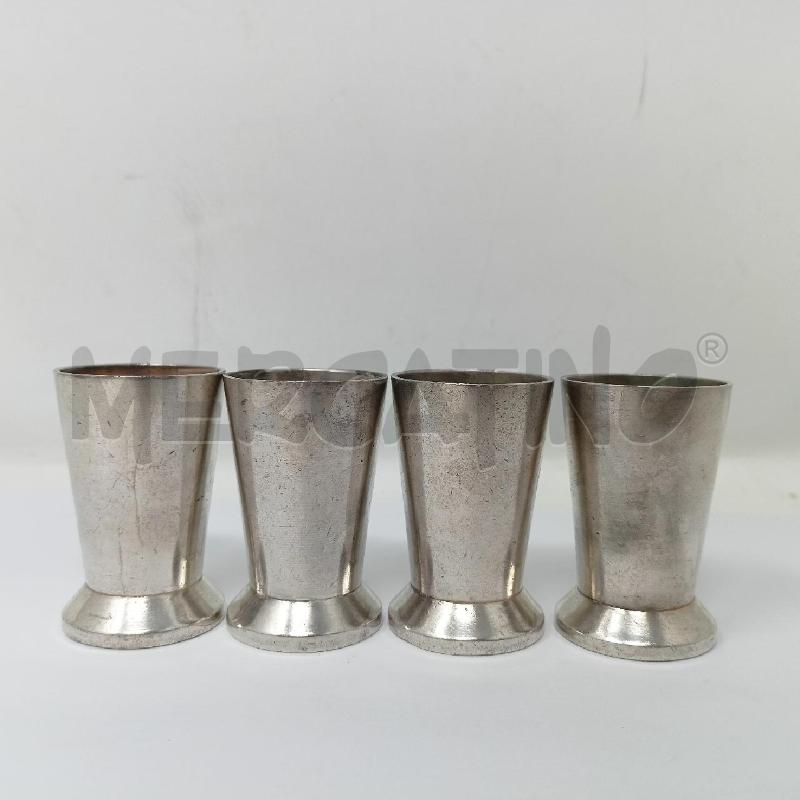 SET BICCHIERINI DA LIQUORE KRUPP MILANO GIO PONTI SILVER  | Mercatino dell'Usato Roma re di roma 1