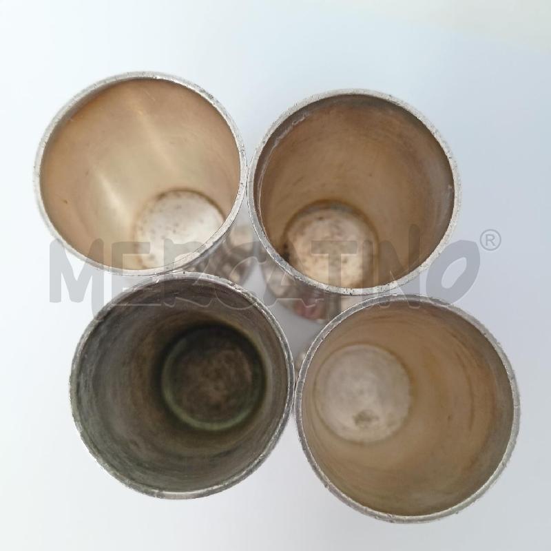 SET BICCHIERINI DA LIQUORE KRUPP MILANO GIO PONTI SILVER  | Mercatino dell'Usato Roma re di roma 4