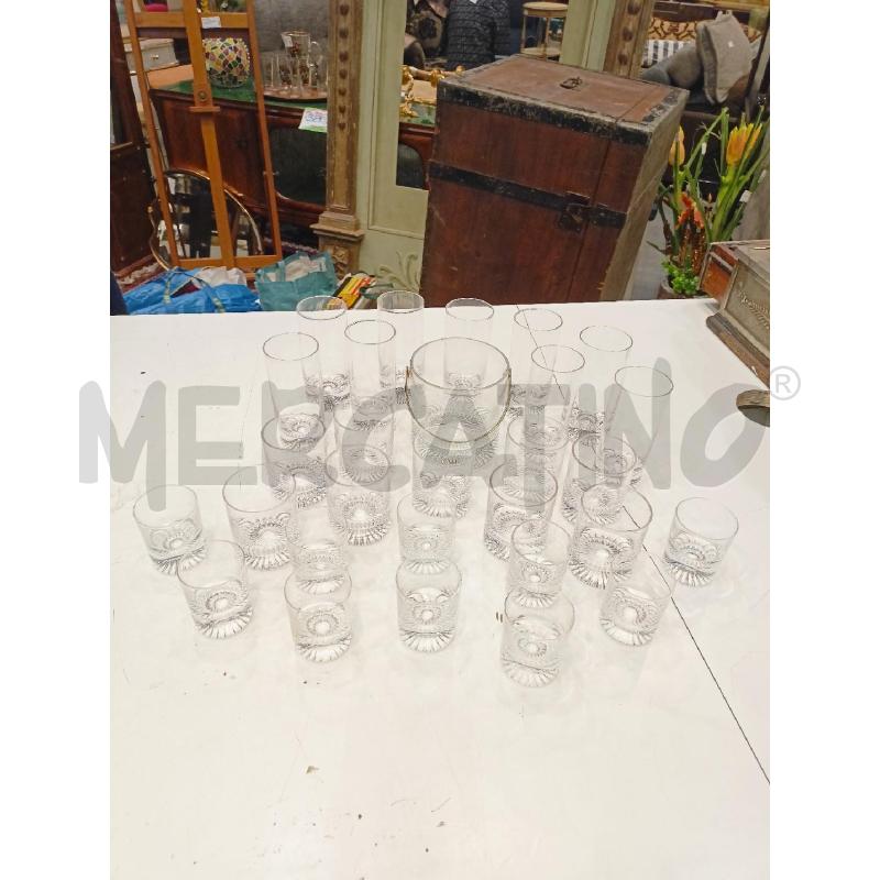 SET BICCHIERI CILINDR CRISTAL KOSTASWEDEN | Mercatino dell'Usato Roma re di roma 1