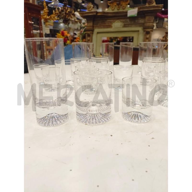 SET BICCHIERI CILINDR CRISTAL KOSTASWEDEN | Mercatino dell'Usato Roma re di roma 5