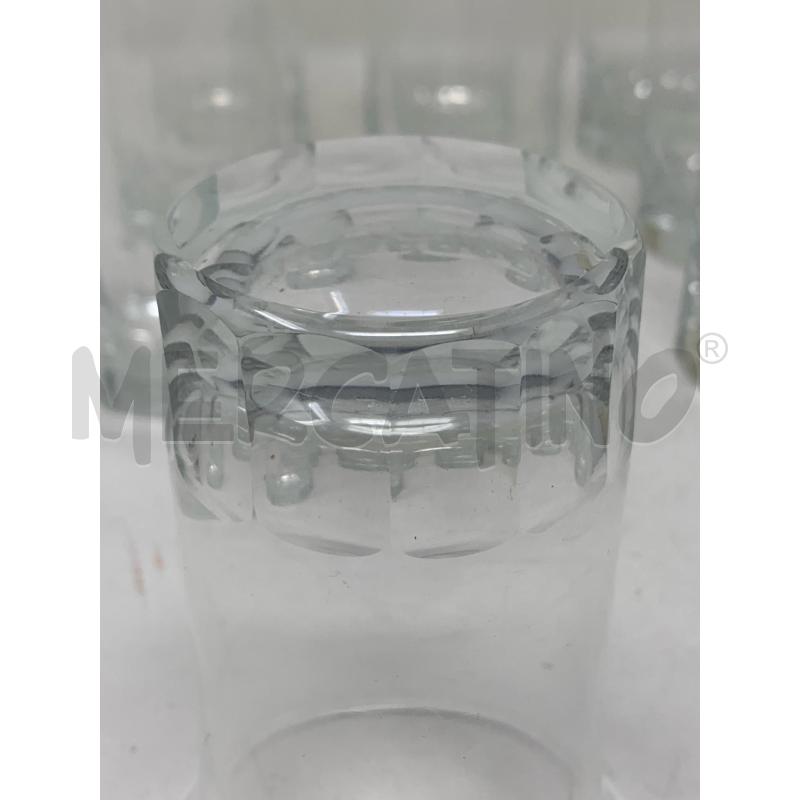SET BICCHIERI CRISTALLO MOSER ACQUA BOCCA LARGA | Mercatino dell'Usato Roma re di roma 3