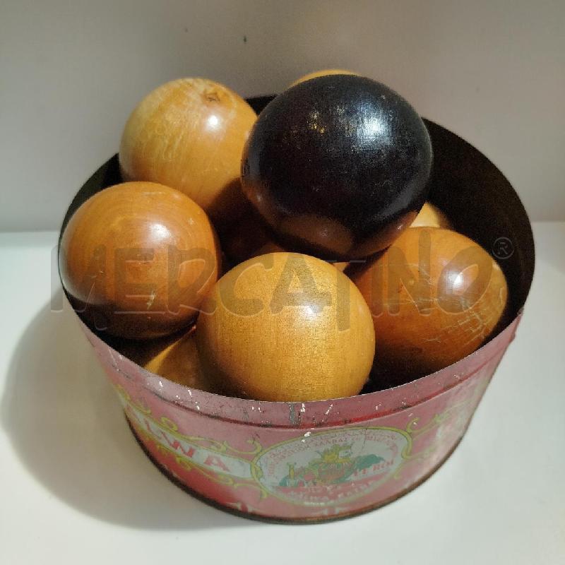 SET BOCCE IN LEGNO VINTAGE  | Mercatino dell'Usato Roma re di roma 1