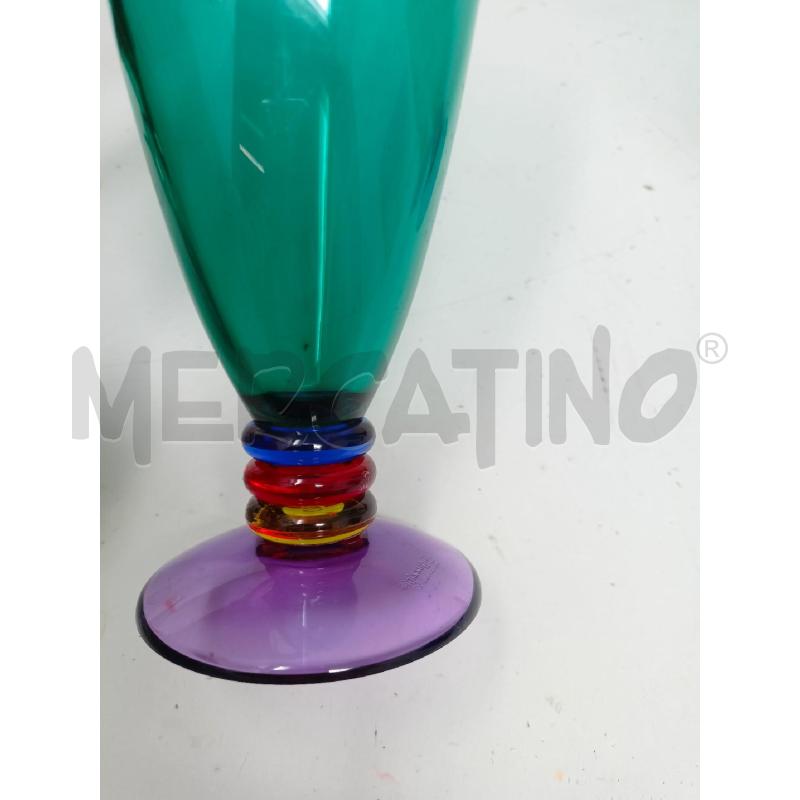 SET CALICI GUZZINI PLASTICA 3 ANELLI COLORATI  | Mercatino dell'Usato Roma re di roma 3