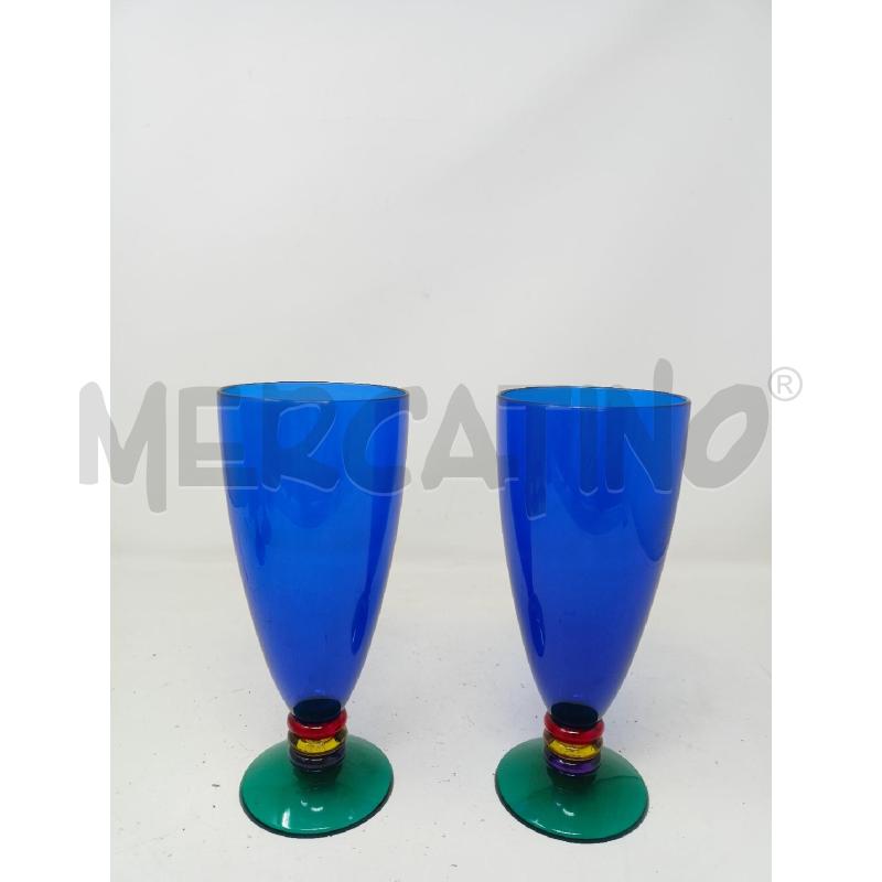 SET CALICI GUZZINI PLASTICA 3 ANELLI COLORATI  | Mercatino dell'Usato Roma re di roma 4