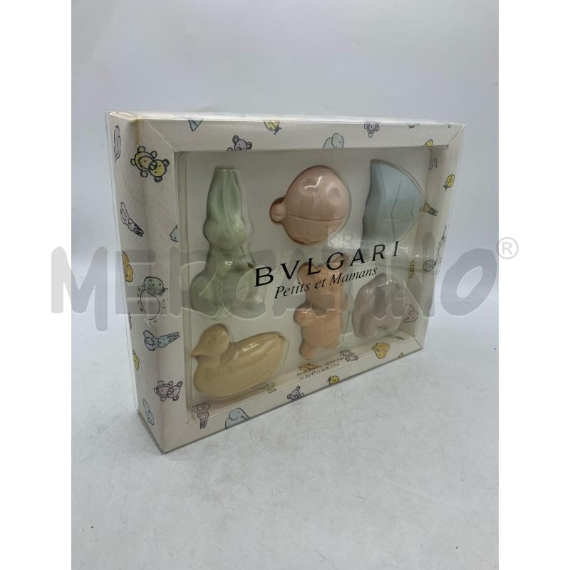 SET COLLEZIONE BVLGARI SAPONE ANIMALS | Mercatino dell'Usato Roma re di roma 2