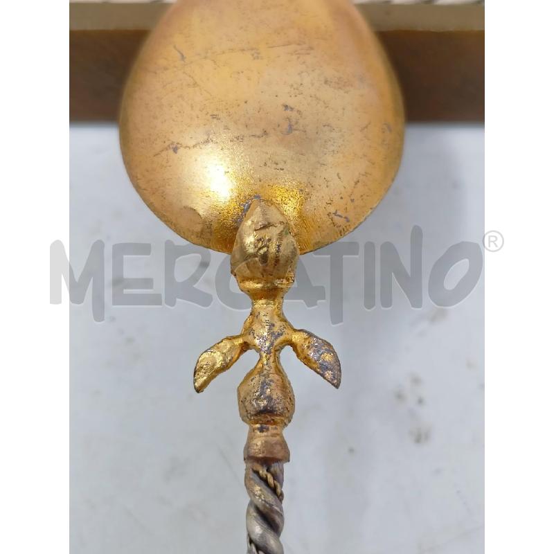 SET CUCCHIAINI COLL DORATI MANICO CAVALLO | Mercatino dell'Usato Roma re di roma 3