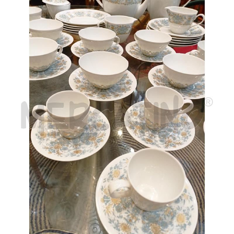 SET DESSERT THE+CAFFE ROSENTHAL STUDIO LINE VASI FIORI AZZ ORO  | Mercatino dell'Usato Roma re di roma 2