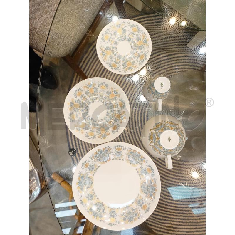 SET DESSERT THE+CAFFE ROSENTHAL STUDIO LINE VASI FIORI AZZ ORO  | Mercatino dell'Usato Roma re di roma 3