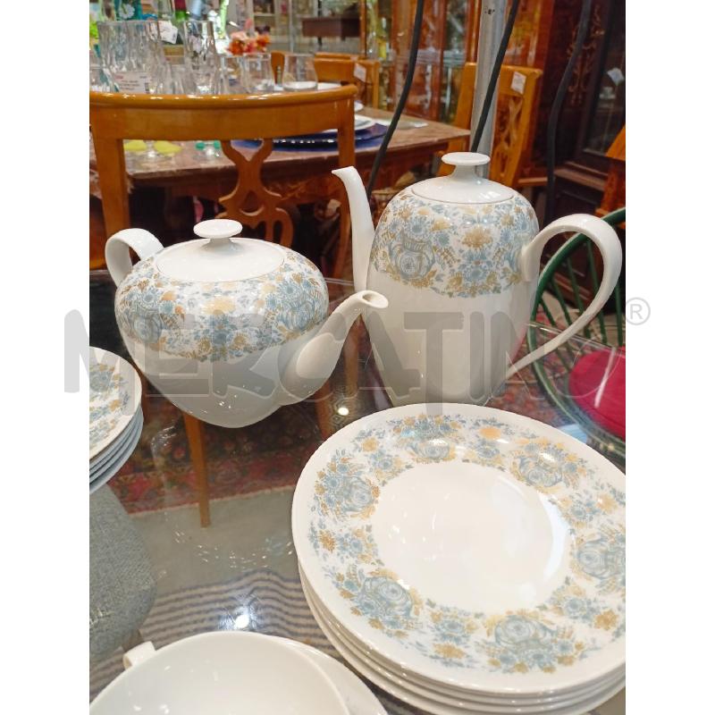 SET DESSERT THE+CAFFE ROSENTHAL STUDIO LINE VASI FIORI AZZ ORO  | Mercatino dell'Usato Roma re di roma 5