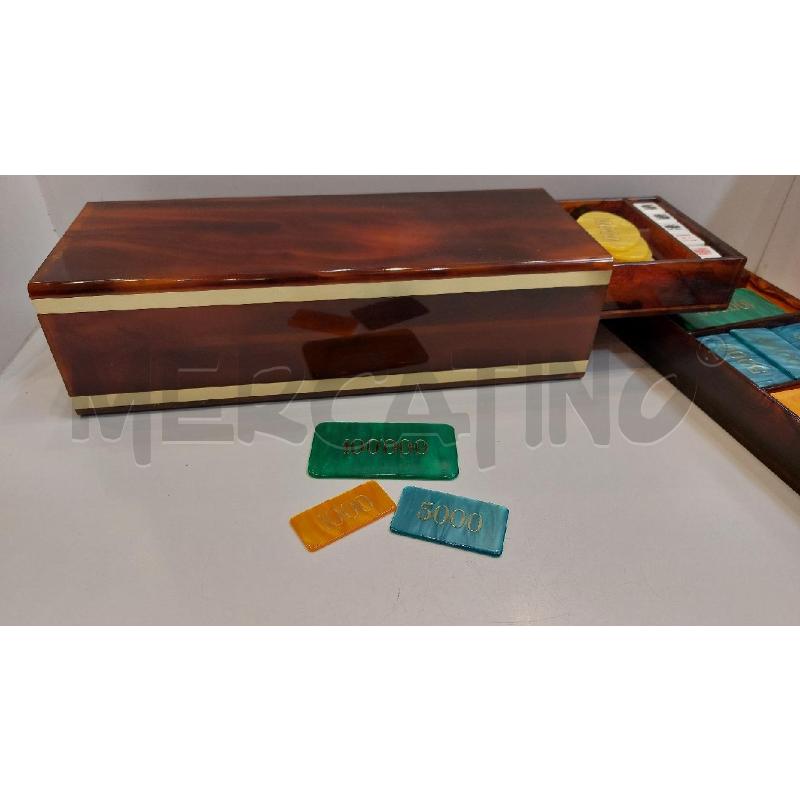 SET FICHES E CARTE CON COFANETTO  | Mercatino dell'Usato Roma re di roma 4