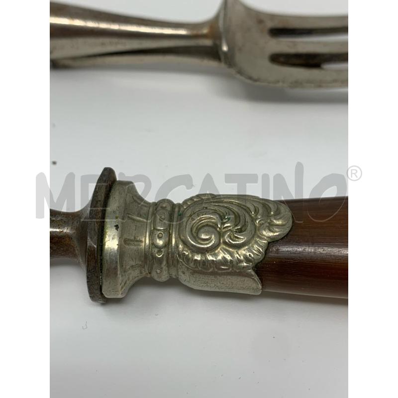 SET FORCHETTONI OSSO LEGNO | Mercatino dell'Usato Roma re di roma 4
